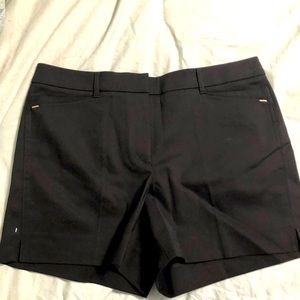White House Black Market 5 in inseam Black Shorts